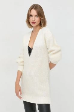 Γυναικεία Χωρίς φερμουάρ Μάλλινο πουλόβερ Patrizia Pepe χρώμα: μπεζ, -Φτηνός Patrizia Pepe Κατάστημα unnamed file 2323