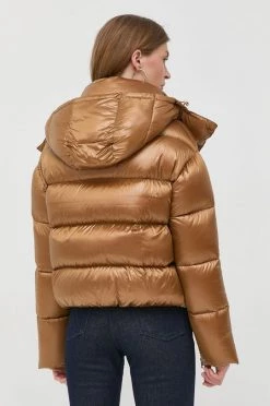 Γυναικεία Κοντά μπουφάν Μπουφάν με επένδυση από πούπουλα Patrizia Pepe καφέ, -Φτηνός Patrizia Pepe Κατάστημα unnamed file 233