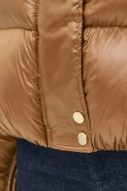 Γυναικεία Κοντά μπουφάν Μπουφάν με επένδυση από πούπουλα Patrizia Pepe καφέ, -Φτηνός Patrizia Pepe Κατάστημα unnamed file 236