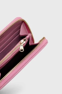 Γυναικεία Πορτοφόλια Δερμάτινο πορτοφόλι Patrizia Pepe χρώμα: ροζ -Φτηνός Patrizia Pepe Κατάστημα unnamed file 2382