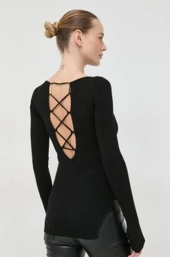 Γυναικεία Χωρίς φερμουάρ Πουλόβερ Patrizia Pepe μαύρο, -Φτηνός Patrizia Pepe Κατάστημα unnamed file 24