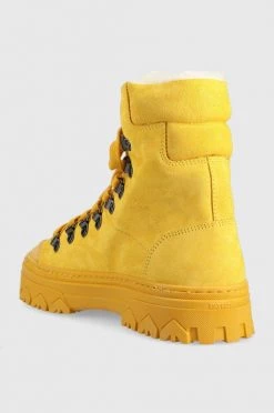 Γυναικεία Μποτάκια Workers σουέτ Patrizia Pepe κίτρινο, -Φτηνός Patrizia Pepe Κατάστημα unnamed file 243