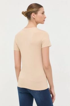 Γυναικεία Κοντομάνικο Μπλουζάκι Patrizia Pepe μπεζ -Φτηνός Patrizia Pepe Κατάστημα unnamed file 2432