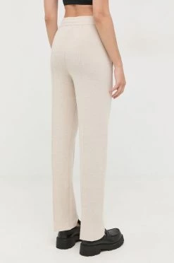 Γυναικεία Υφασμάτινα Παντελόνι Patrizia Pepe μπεζ, -Φτηνός Patrizia Pepe Κατάστημα unnamed file 2442