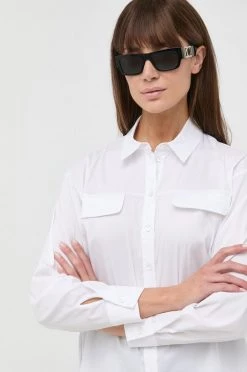 Γυναικεία Πουκάμισα Πουκάμισο Patrizia Pepe άσπρο, -Φτηνός Patrizia Pepe Κατάστημα unnamed file 2457