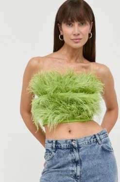 Γυναικεία Αμάνικος Top Patrizia Pepe πράσινο