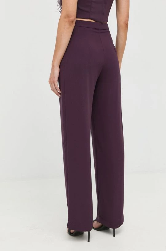 Γυναικεία Υφασμάτινα Παντελόνι Patrizia Pepe μοβ, 3 Γυναικεία Υφασμάτινα Παντελόνι Patrizia Pepe μοβ, - Image 3