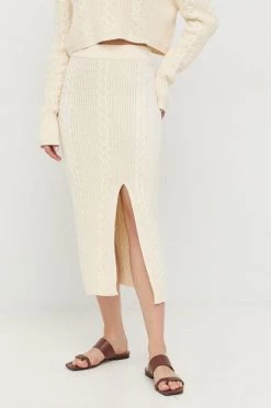 Γυναικεία Φούστες Φούστα Patrizia Pepe μπεζ,