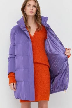 Γυναικεία Μακριά μπουφάν Μπουφάν Patrizia Pepe μοβ, -Φτηνός Patrizia Pepe Κατάστημα unnamed file 251