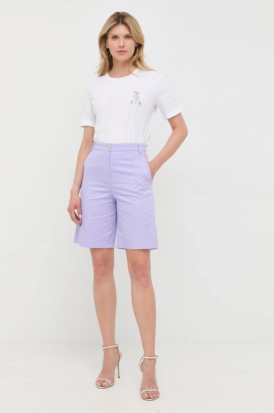 Γυναικεία Κοντομάνικο Βαμβακερό μπλουζάκι Patrizia Pepe άσπρο 2 Γυναικεία Κοντομάνικο Βαμβακερό μπλουζάκι Patrizia Pepe άσπρο - Image 2