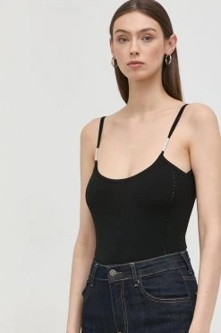 Γυναικεία Αμάνικος Κορμάκι Patrizia Pepe μαύρο -Φτηνός Patrizia Pepe Κατάστημα unnamed file 2546