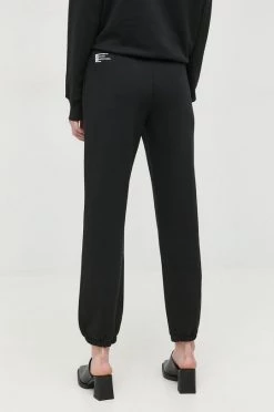 Γυναικεία Παντελόνια φόρμας Βαμβακερό παντελόνι Patrizia Pepe μαύρο -Φτηνός Patrizia Pepe Κατάστημα unnamed file 2551