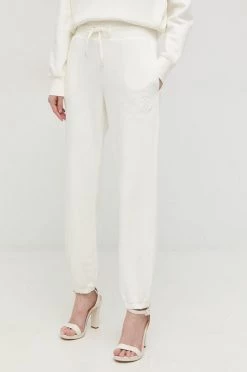 Γυναικεία Παντελόνια φόρμας Βαμβακερό παντελόνι Patrizia Pepe μπεζ