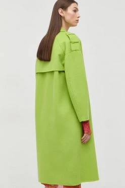 Γυναικεία Παλτά Μάλλινο παλτό Patrizia Pepe πράσινο, -Φτηνός Patrizia Pepe Κατάστημα unnamed file 2559