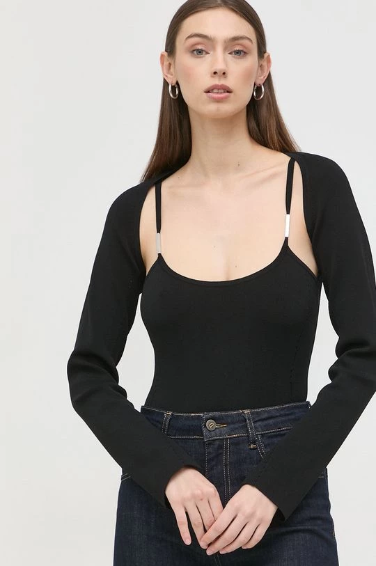 Γυναικεία Σακάκια Μπολερό Patrizia Pepe μαύρο 1 Γυναικεία Σακάκια Μπολερό Patrizia Pepe μαύρο