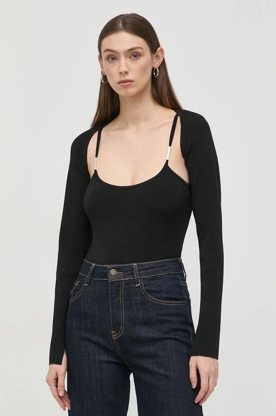 Γυναικεία Σακάκια Μπολερό Patrizia Pepe μαύρο 4 Γυναικεία Σακάκια Μπολερό Patrizia Pepe μαύρο - Image 4