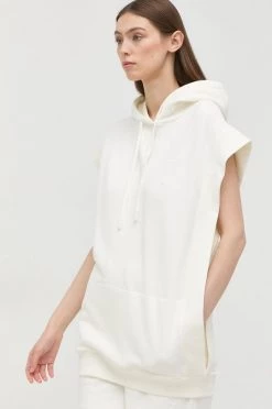 Γυναικεία Χωρίς φερμουάρ Βαμβακερή μπλούζα Patrizia Pepe χρώμα: μπεζ,