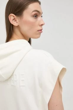 Γυναικεία Χωρίς φερμουάρ Βαμβακερή μπλούζα Patrizia Pepe χρώμα: μπεζ, -Φτηνός Patrizia Pepe Κατάστημα unnamed file 2573