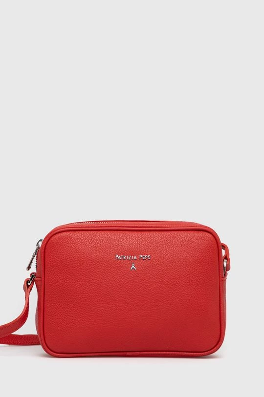 Γυναικεία Τσάντες χιαστί Δερμάτινη τσάντα Patrizia Pepe κόκκινο 1 Γυναικεία Τσάντες χιαστί Δερμάτινη τσάντα Patrizia Pepe κόκκινο
