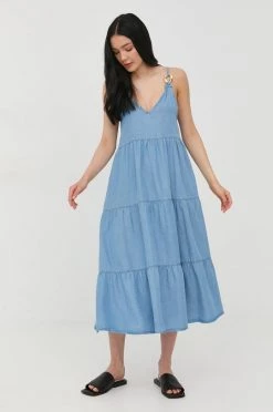 Γυναικεία Φορέματα Φόρεμα Patrizia Pepe μπλε