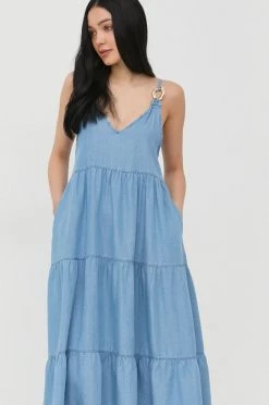 Γυναικεία Φορέματα Φόρεμα Patrizia Pepe μπλε -Φτηνός Patrizia Pepe Κατάστημα unnamed file 2630