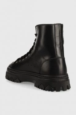 Γυναικεία Μποτάκια Δερμάτινες μπότες Patrizia Pepe χρώμα: μαύρο, -Φτηνός Patrizia Pepe Κατάστημα unnamed file 265