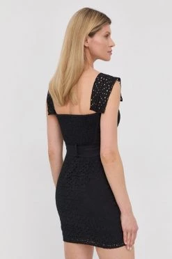 Γυναικεία Φορέματα Βαμβακερό φόρεμα Patrizia Pepe μαύρο, -Φτηνός Patrizia Pepe Κατάστημα unnamed file 2657