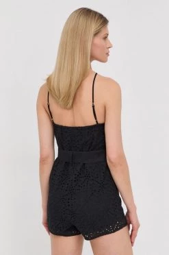 Γυναικεία Ολόσωμες φόρμες Βαμβακερή φόρμα Patrizia Pepe μαύρο, -Φτηνός Patrizia Pepe Κατάστημα unnamed file 2662