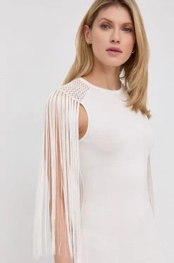 Γυναικεία Φορέματα Φόρεμα Patrizia Pepe άσπρο, -Φτηνός Patrizia Pepe Κατάστημα unnamed file 2682