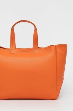 Γυναικεία Τσάντες Shopper και Tote Δερμάτινη τσάντα Patrizia Pepe πορτοκαλί -Φτηνός Patrizia Pepe Κατάστημα unnamed file 2699