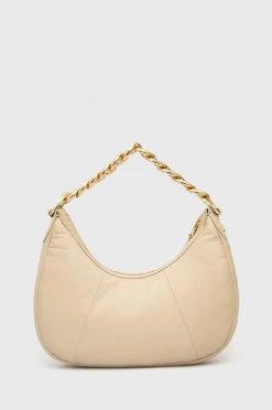 Γυναικεία Τσάντες χιαστί Δερμάτινη τσάντα Patrizia Pepe μπεζ