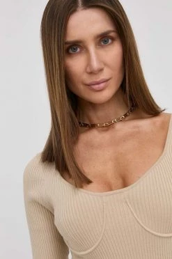 Γυναικεία Φορέματα Φόρεμα Patrizia Pepe κίτρινο -Φτηνός Patrizia Pepe Κατάστημα unnamed file 2784