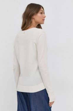 Γυναικεία Χωρίς φερμουάρ Πουλόβερ με προσθήκη μαλλιού Patrizia Pepe χρώμα: άσπρο -Φτηνός Patrizia Pepe Κατάστημα unnamed file 2788