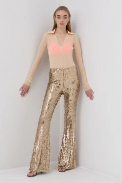 Γυναικεία Μακρυμάνικο Longsleeve Patrizia Pepe χρώμα: πορτοκαλί -Φτηνός Patrizia Pepe Κατάστημα unnamed file 2800