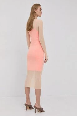 Γυναικεία Φορέματα Φόρεμα Patrizia Pepe πορτοκαλί -Φτηνός Patrizia Pepe Κατάστημα unnamed file 2805
