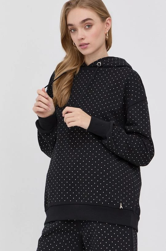 Γυναικεία Χωρίς φερμουάρ Μπλούζα Patrizia Pepe χρώμα: μαύρο 4 Γυναικεία Χωρίς φερμουάρ Μπλούζα Patrizia Pepe χρώμα: μαύρο - Image 4