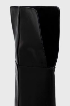 Γυναικεία Μπότες Δερμάτινες μπότες Patrizia Pepe χρώμα: μαύρο, -Φτηνός Patrizia Pepe Κατάστημα unnamed file 286