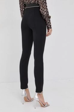 Γυναικεία Υφασμάτινα Παντελόνι Patrizia Pepe χρώμα: μαύρο -Φτηνός Patrizia Pepe Κατάστημα unnamed file 2866