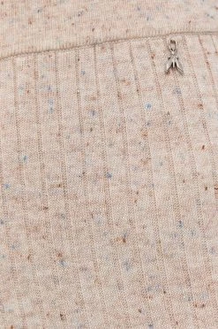 Γυναικεία Υφασμάτινα Παντελόνι από μείγμα μαλλιού Patrizia Pepe χρώμα: κίτρινο -Φτηνός Patrizia Pepe Κατάστημα unnamed file 2878