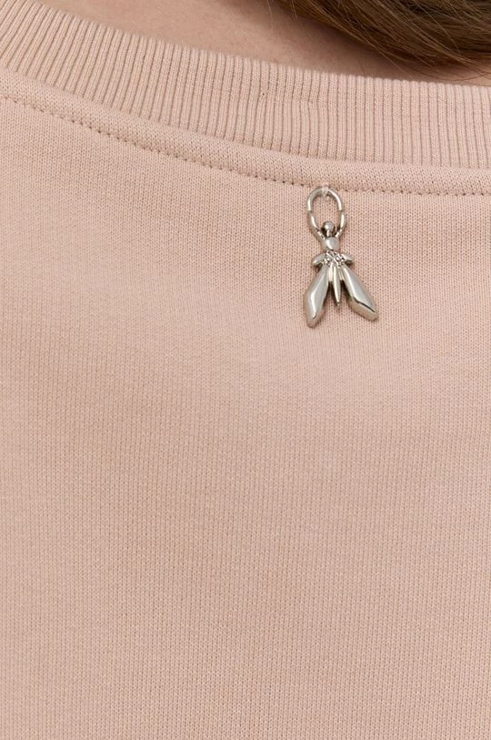 Γυναικεία Χωρίς φερμουάρ Βαμβακερή μπλούζα Patrizia Pepe χρώμα: μπεζ 6 Γυναικεία Χωρίς φερμουάρ Βαμβακερή μπλούζα Patrizia Pepe χρώμα: μπεζ - Image 6