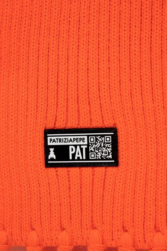 Γυναικεία Κασκόλ Μεγάλο κασκόλ Patrizia Pepe χρώμα: πορτοκαλί 2 Γυναικεία Κασκόλ Μεγάλο κασκόλ Patrizia Pepe χρώμα: πορτοκαλί - Image 2