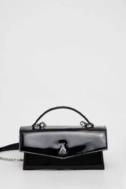 Γυναικεία Τσάντες χιαστί Δερμάτινη τσάντα Patrizia Pepe μαύρο