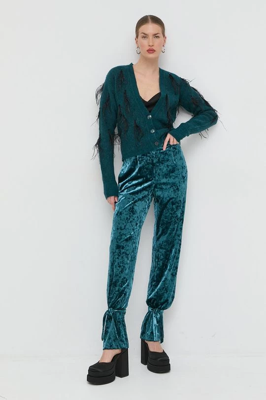 Γυναικεία Με φερμουάρ Μάλλινη ζακέτα Patrizia Pepe πράσινο 2 Γυναικεία Με φερμουάρ Μάλλινη ζακέτα Patrizia Pepe πράσινο - Image 2