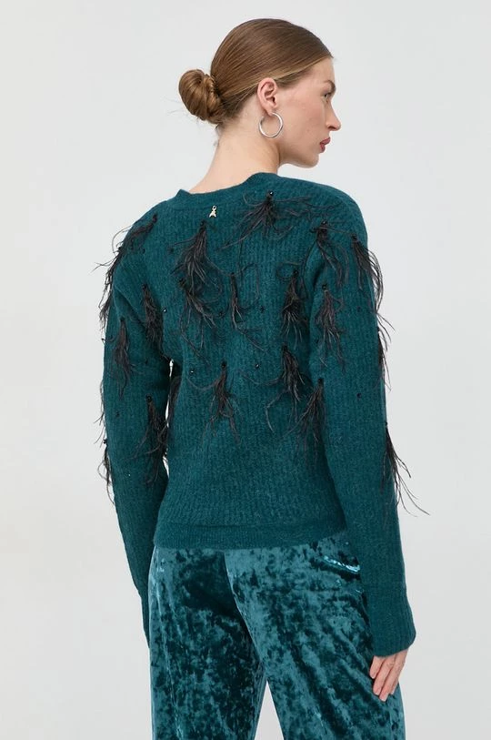 Γυναικεία Με φερμουάρ Μάλλινη ζακέτα Patrizia Pepe πράσινο 3 Γυναικεία Με φερμουάρ Μάλλινη ζακέτα Patrizia Pepe πράσινο - Image 3