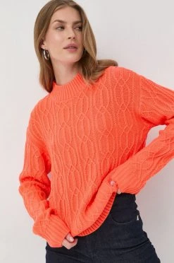 Γυναικεία Χωρίς φερμουάρ Μάλλινο πουλόβερ Patrizia Pepe χρώμα: πορτοκαλί, -Φτηνός Patrizia Pepe Κατάστημα unnamed file 2952