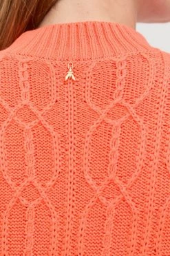 Γυναικεία Χωρίς φερμουάρ Μάλλινο πουλόβερ Patrizia Pepe χρώμα: πορτοκαλί, -Φτηνός Patrizia Pepe Κατάστημα unnamed file 2954