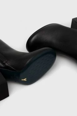 Γυναικεία Μπότες Δερμάτινες μπότες Patrizia Pepe χρώμα: μαύρο, -Φτηνός Patrizia Pepe Κατάστημα unnamed file 297