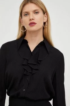 Γυναικεία Πουκάμισα Πουκάμισο Patrizia Pepe μαύρο, 9 Γυναικεία Πουκάμισα Πουκάμισο Patrizia Pepe μαύρο, -Φτηνός Patrizia Pepe Κατάστημα unnamed file 2975