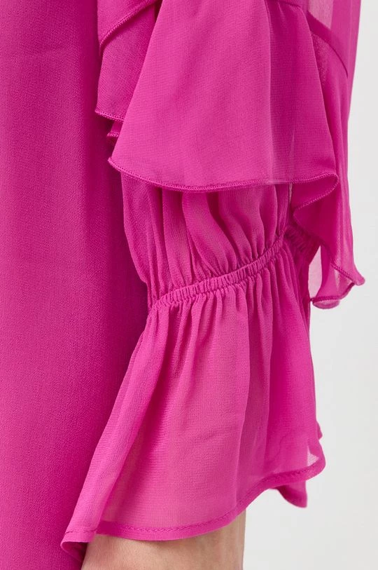 Γυναικεία Φορέματα Φόρεμα Patrizia Pepe ροζ, 6 Γυναικεία Φορέματα Φόρεμα Patrizia Pepe ροζ, - Image 6