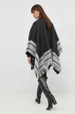 Γυναικεία Πόντσο Μάλλινο πόντσο Patrizia Pepe γκρι 7 Γυναικεία Πόντσο Μάλλινο πόντσο Patrizia Pepe γκρι -Φτηνός Patrizia Pepe Κατάστημα unnamed file 3002